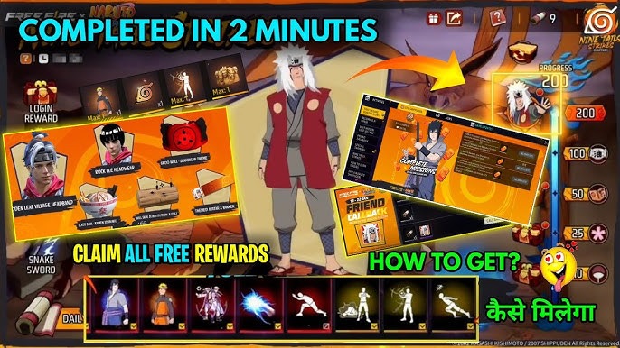 Free Fire x Naruto Event: How To Get The Sakura Bundle And Special Rewards