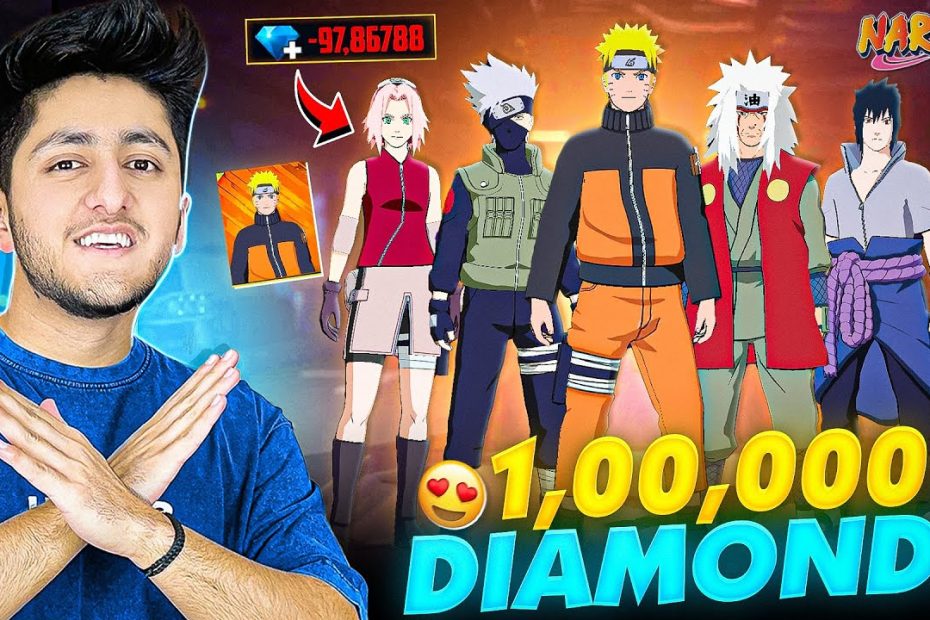 free fire unlimited Naruto event items for free 2025